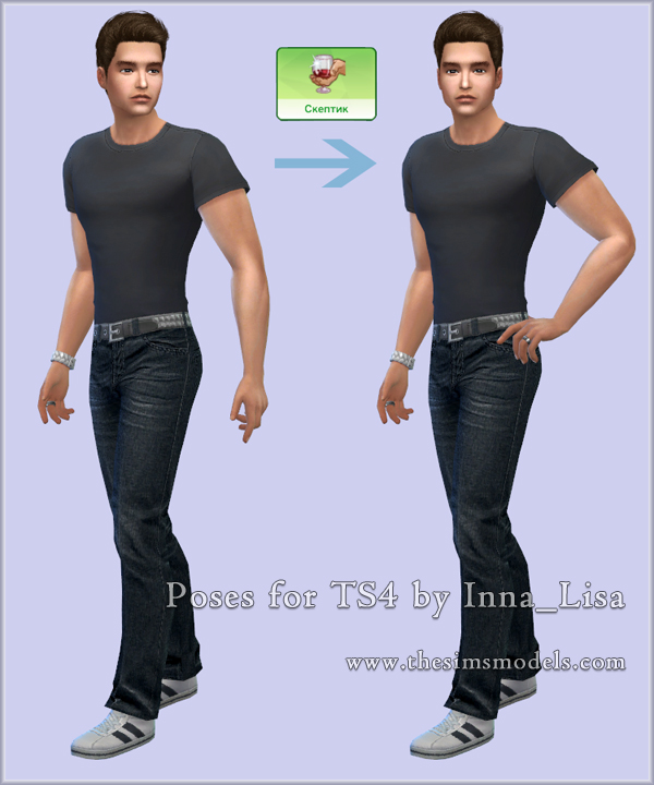  The Sims Models: Poses for TS4 by Inna Lisa