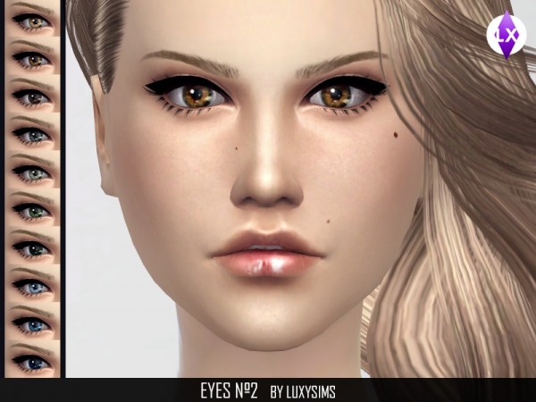  The Sims Resource: Eyes N2 by LuxySims