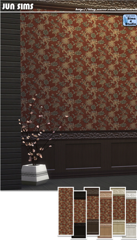  JUN Sims: Wallpaper 006
