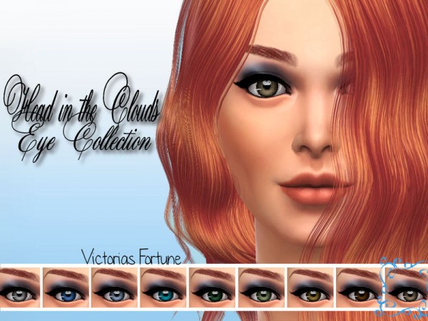  The Sims Resource: Head in the Clouds Eye Collection by Fortunecookie1