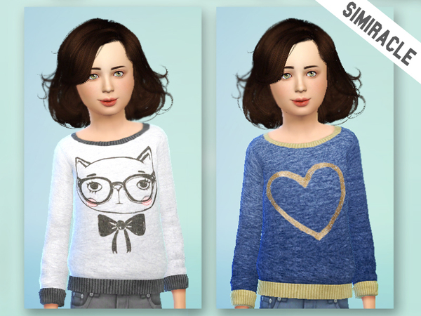  The Sims Resource: 2 Random Sweaters by Simiracle2