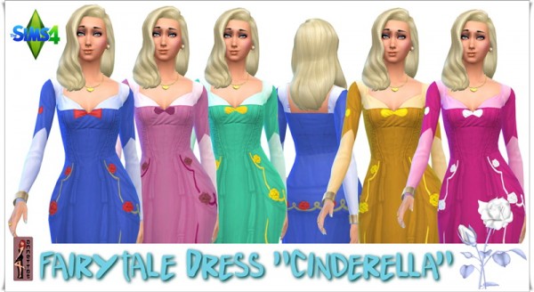  Annett`s Sims 4 Welt: Fairytale Dress Cinderella