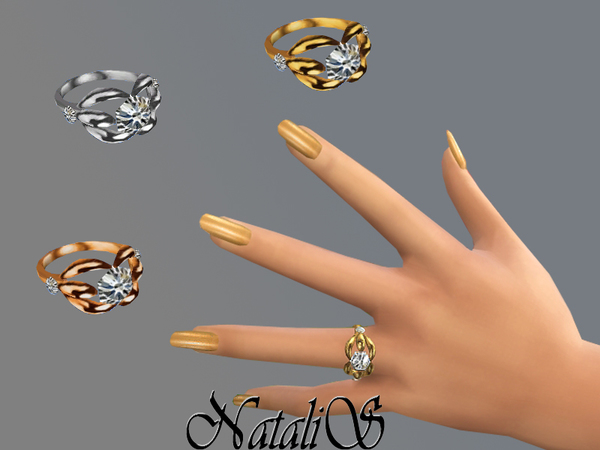  The Sims Resource: Diamond ring by NataliS