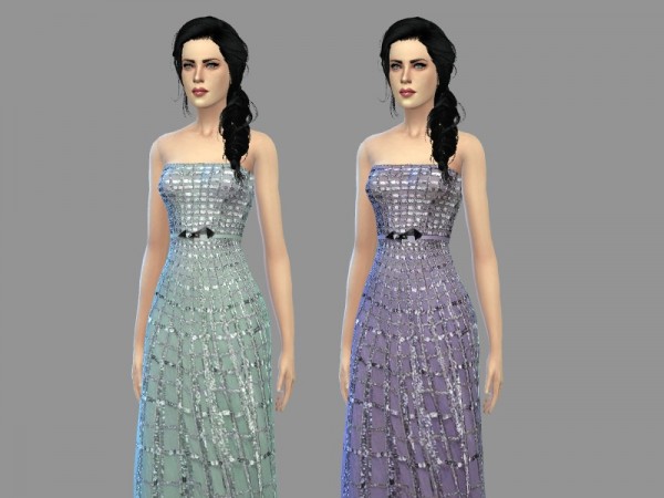  The Sims Resource: Johanna   gown by April