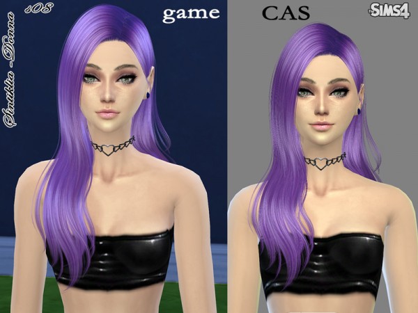  The Sims Resource: Hair 08 Donna by Sintiklia