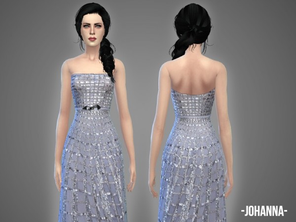  The Sims Resource: Johanna   gown by April