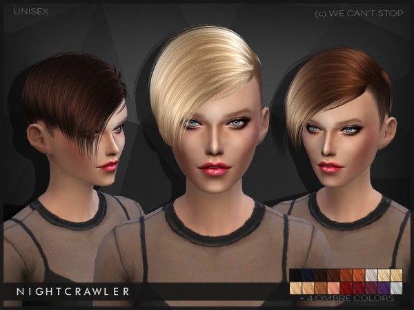  The Sims Resource: We Cant Stop hairs by Nightcrawler