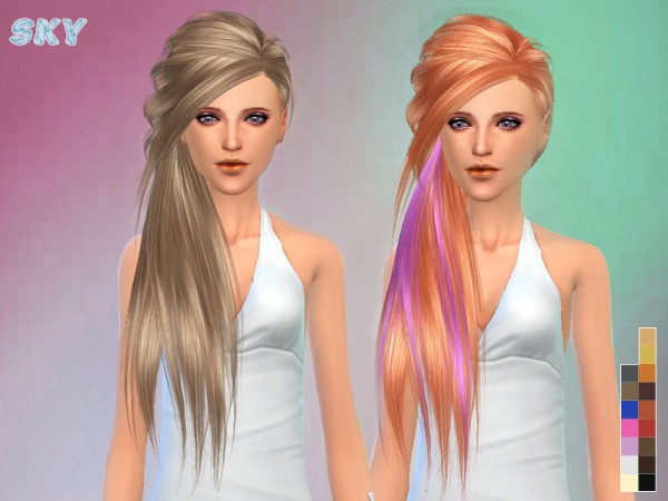  The Sims Resource: Hair 253 by Skysims