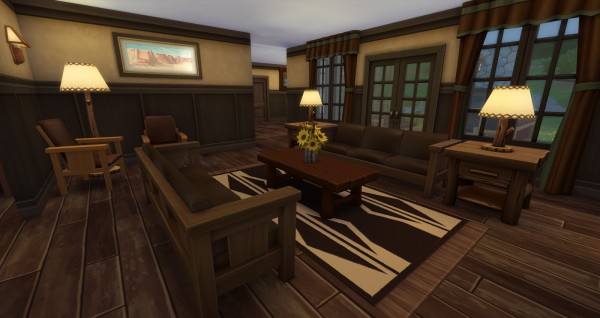 Lacey loves sims: Luxury Log Cabin • Sims 4 Downloads