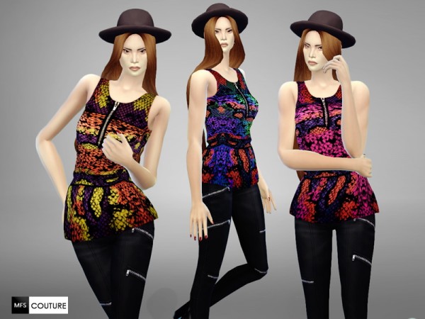  MissFortune Sims: Abstract Top