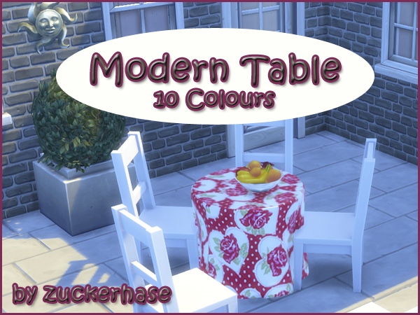  Akisima Sims Blog: Modern table