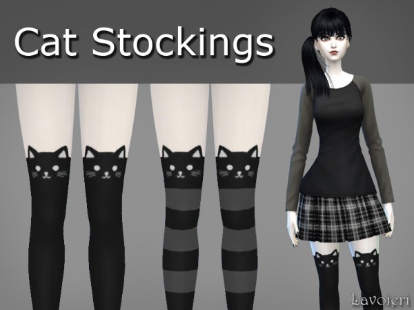  Lavoieri Sims: Cat Stockings