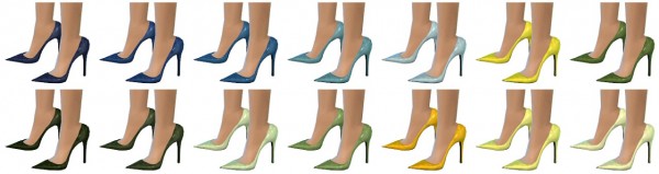  Miss Paraply: Madlen Mazel Shoes recolors part 1