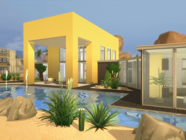  The Sims Resource: Sunglow Modern by Chemy