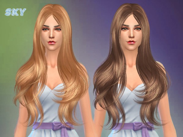  The Sims Resource: Hair 254 by Skysims