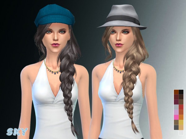  The Sims Resource: Hair 257 by Skysims