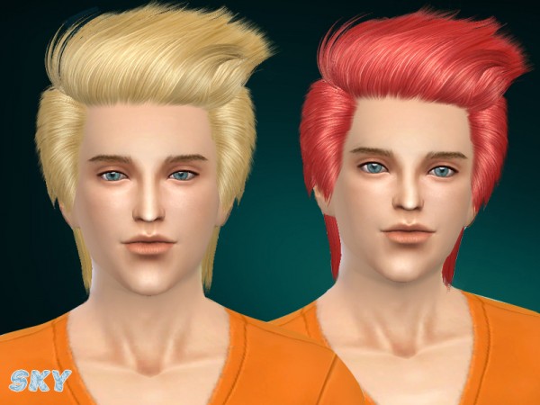  The Sims Resource: Hairstyle 256 by Skysims