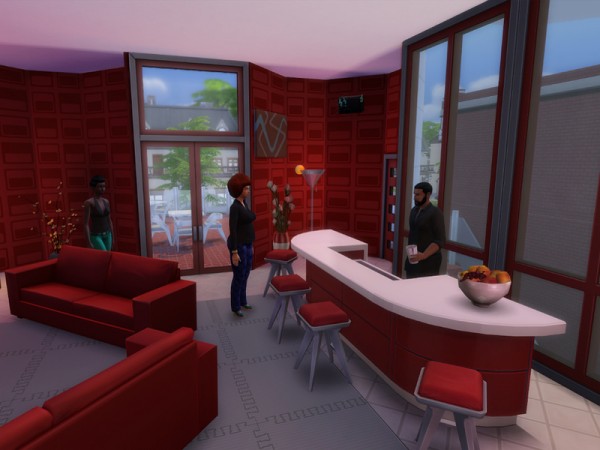  The Sims Resource: Crimson Dance Nightclub by Ineliz