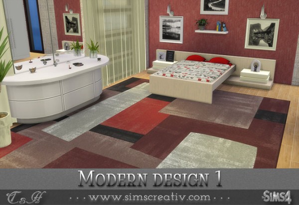  Sims Creativ: Modern design 1