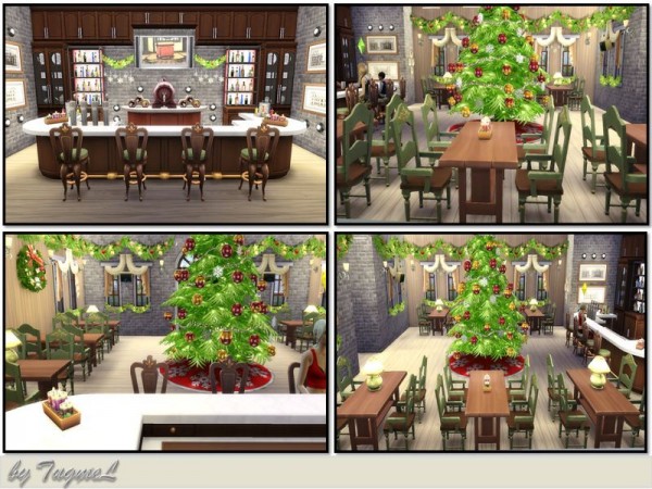  The Sims Resource: Christmas Cobana Bar by Tugmel