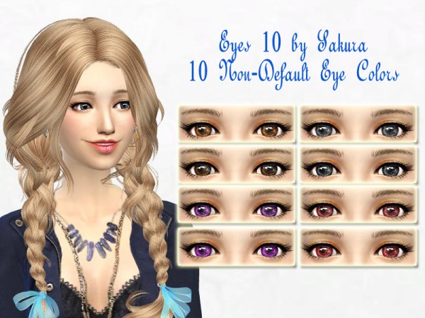  The Sims Resource: Eyes 10 by Sakura Phan