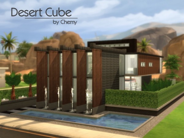  The Sims Resource: Desert Cube by Chemy
