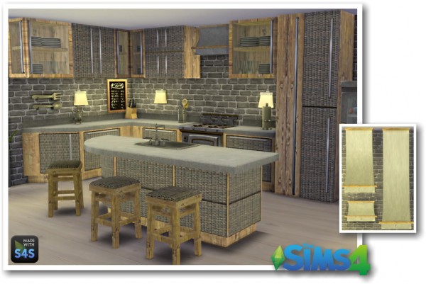  Lintharas Sims 4: Kitchen Country Life