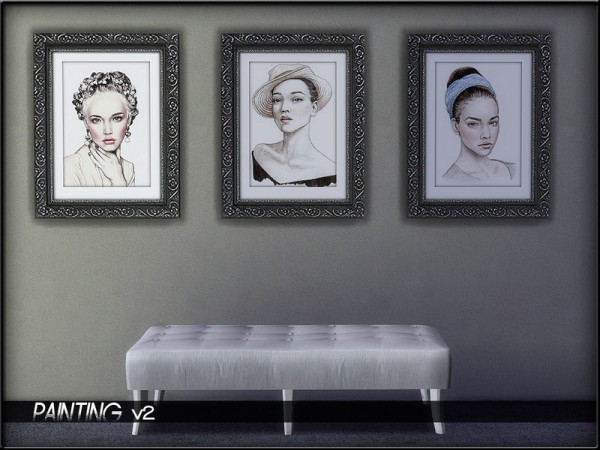  The Sims Resource: Painting Set1 by ShojoAngel