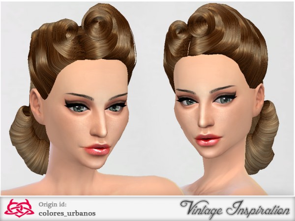 The Sims Resource: Victory Rolls 02 by Colores Urbanos