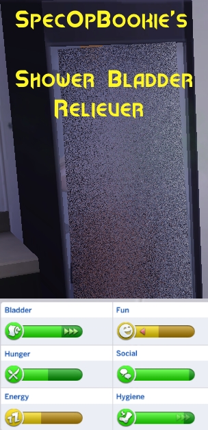  Mod The Sims: SpecOpBookies Shower Bladder Reliever by specopbookie