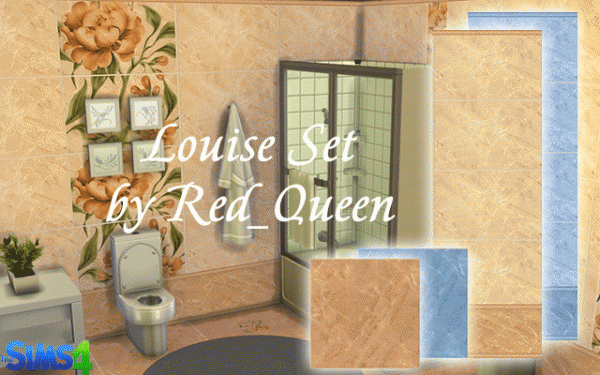  Ihelen Sims: Louise Set by Red Queen