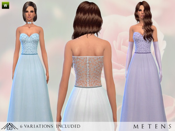  The Sims Resource: Desire dress by Metens