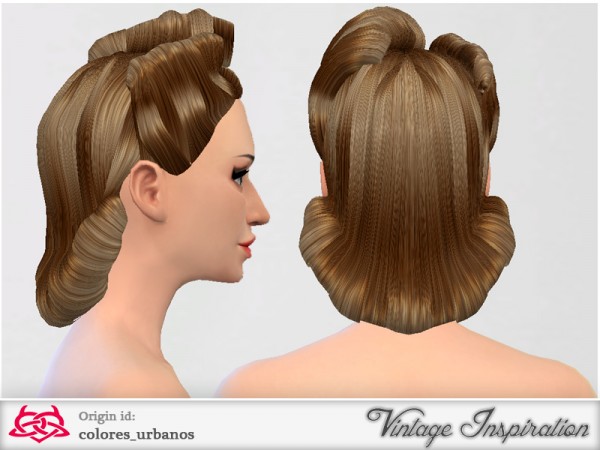  The Sims Resource: Victory Rolls 02 by Colores Urbanos