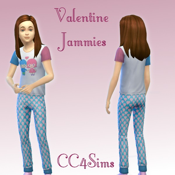  CC4Sims: Valentine Jeammies