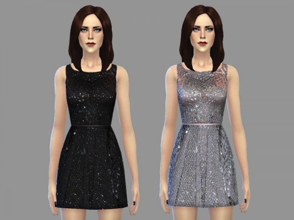  The Sims Resource: Lauren   dress by April