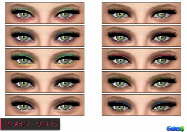  NY Girl Sims: Eye Shadow N02