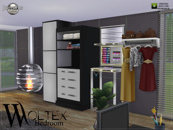  The Sims Resource: Woltex bedroom by Jomsims