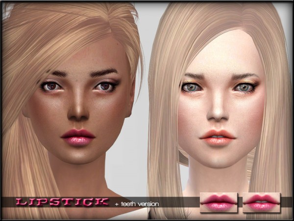  The Sims Resource: Lipstick Set 7 by ShojoAngel