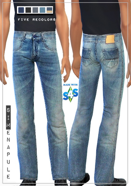  Simenapule: Male Jeans 01