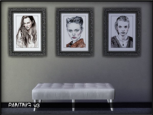  The Sims Resource: Painting Set1 by ShojoAngel