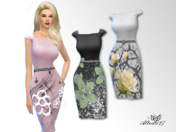  The Sims Resource: Roma dress by Altea127