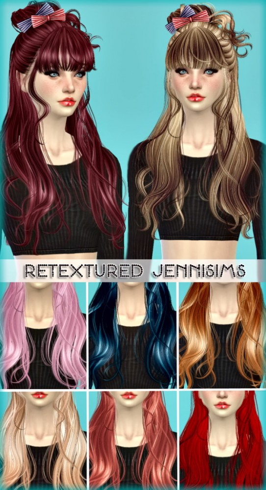  Jenni Sims: Newsea Rainbow Gate and Samantha Hair retextured