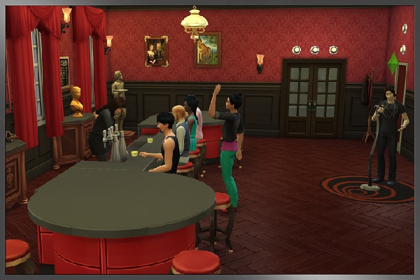 Blackys Sims 4 Zoo: Red Devil house