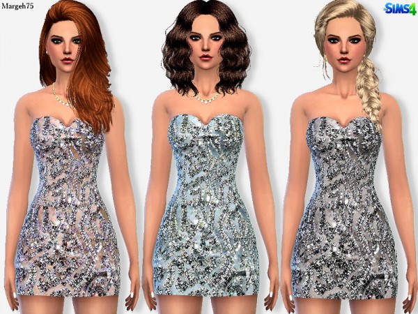  Sims 3 Addictions: Secret Sequin Dress by Margies Sims