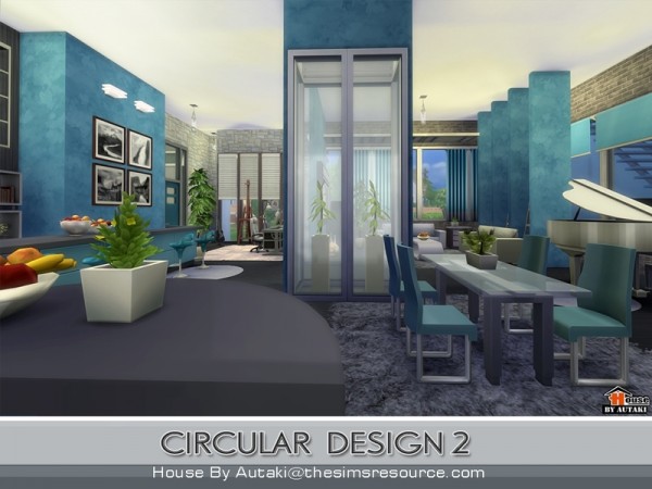  The Sims Resource: Circular Modern Design 2 by Autaki