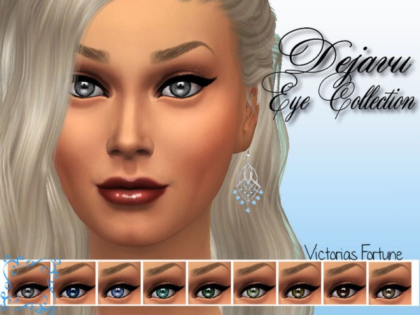  The Sims Resource: Dejavu Eye Collection by Fortunecookie1