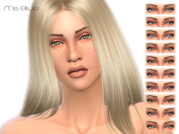  The Sims Resource: Unique Eyes V1 by Ms Blue