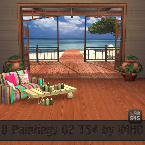 IMHO Sims 4: 8 Paintings 02