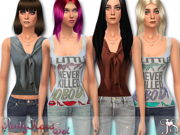  The Sims Resource: Party Hard Set by JavaSims