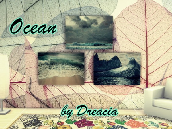  My Fabulous Sims: Ocean Painting by Dreacia